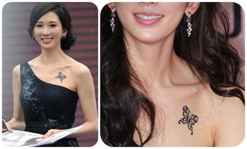 明星手上纹身女